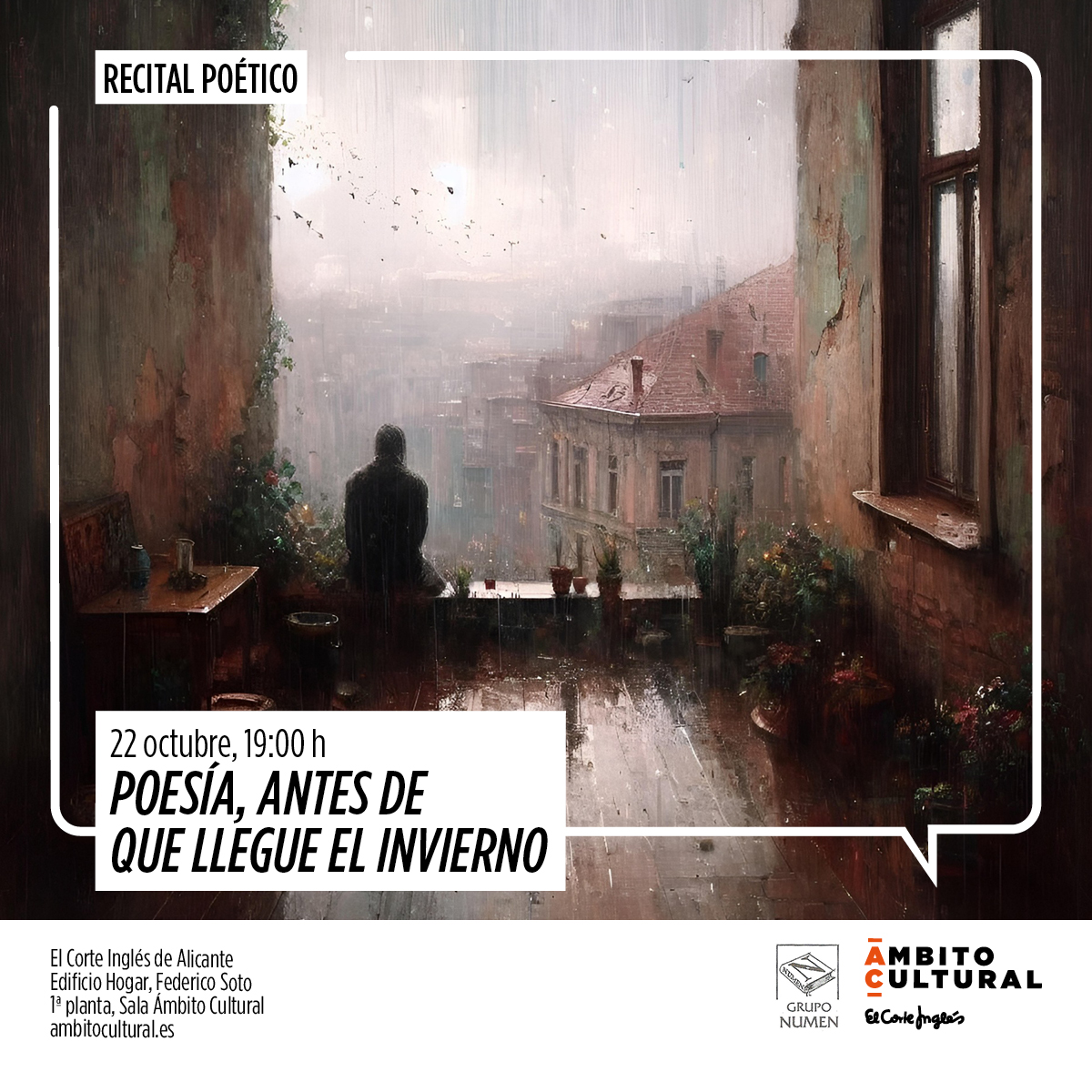 Poesía antes de que llegue el invierno, por Grupo Numen